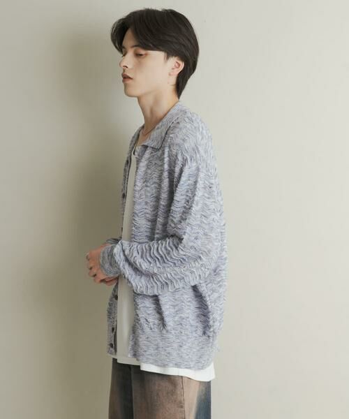 SENSE OF PLACE by URBAN RESEARCH / センスオブプレイス バイ アーバンリサーチ カーディガン・ボレロ | ミックスニットカーディガン | 詳細15