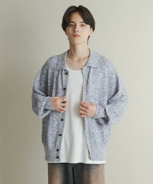 SENSE OF PLACE by URBAN RESEARCH / センスオブプレイス バイ アーバンリサーチ カーディガン・ボレロ | ミックスニットカーディガン | 詳細16