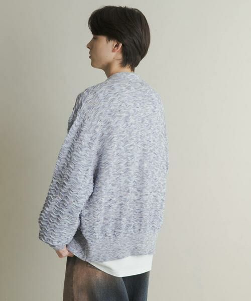 SENSE OF PLACE by URBAN RESEARCH / センスオブプレイス バイ アーバンリサーチ カーディガン・ボレロ | ミックスニットカーディガン | 詳細17