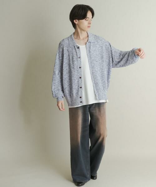SENSE OF PLACE by URBAN RESEARCH / センスオブプレイス バイ アーバンリサーチ カーディガン・ボレロ | ミックスニットカーディガン | 詳細19