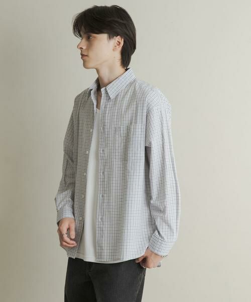 SENSE OF PLACE by URBAN RESEARCH / センスオブプレイス バイ アーバンリサーチ シャツ・ブラウス | マイクログラフチェックロングスリーブシャツ | 詳細16