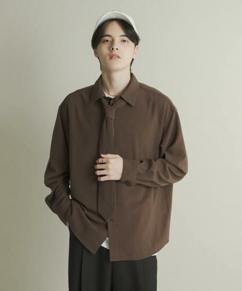 SENSE OF PLACE by URBAN RESEARCH / センスオブプレイス バイ アーバンリサーチ シャツ・ブラウス | レギュラーカラーネクタイシャツ | 詳細2