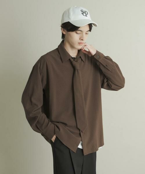 SENSE OF PLACE by URBAN RESEARCH / センスオブプレイス バイ アーバンリサーチ シャツ・ブラウス | レギュラーカラーネクタイシャツ | 詳細4