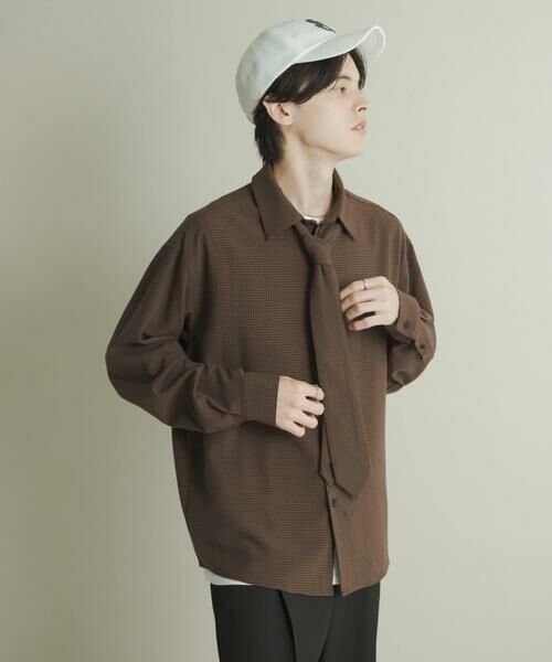 SENSE OF PLACE by URBAN RESEARCH / センスオブプレイス バイ アーバンリサーチ シャツ・ブラウス | レギュラーカラーネクタイシャツ | 詳細5