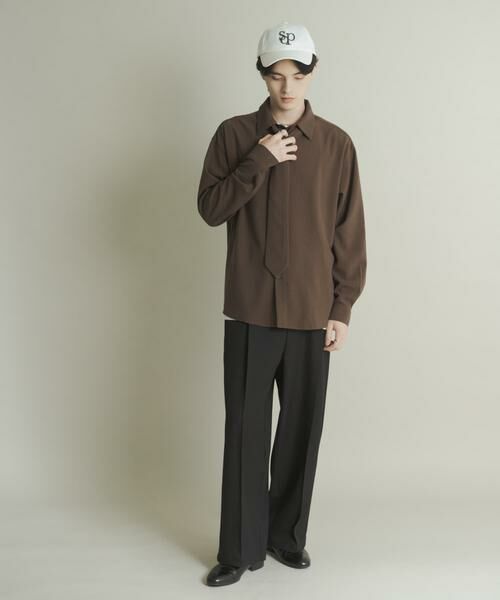 SENSE OF PLACE by URBAN RESEARCH / センスオブプレイス バイ アーバンリサーチ シャツ・ブラウス | レギュラーカラーネクタイシャツ | 詳細6