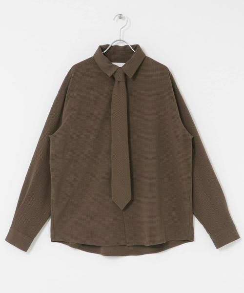 SENSE OF PLACE by URBAN RESEARCH / センスオブプレイス バイ アーバンリサーチ シャツ・ブラウス | レギュラーカラーネクタイシャツ | 詳細8