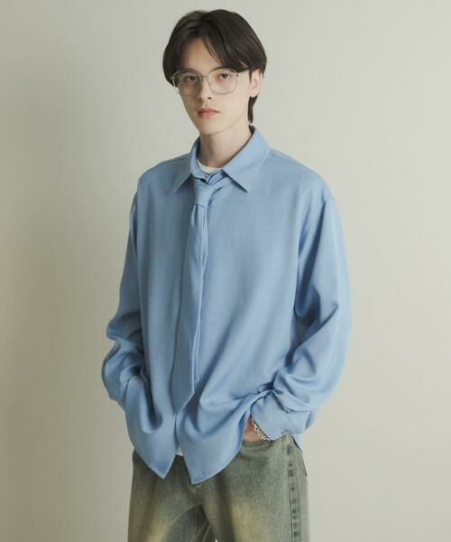 SENSE OF PLACE by URBAN RESEARCH / センスオブプレイス バイ アーバンリサーチ シャツ・ブラウス | レギュラーカラーネクタイシャツ | 詳細12