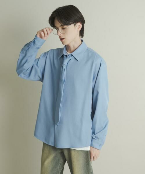 SENSE OF PLACE by URBAN RESEARCH / センスオブプレイス バイ アーバンリサーチ シャツ・ブラウス | レギュラーカラーネクタイシャツ | 詳細14