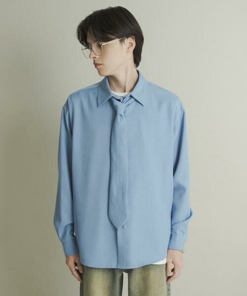 SENSE OF PLACE by URBAN RESEARCH / センスオブプレイス バイ アーバンリサーチ シャツ・ブラウス | レギュラーカラーネクタイシャツ | 詳細17