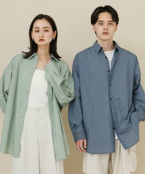 SENSE OF PLACE by URBAN RESEARCH / センスオブプレイス バイ アーバンリサーチ シャツ・ブラウス | 『ユニセックス』ブロードレギュラーカラールーズシャツ | 詳細10