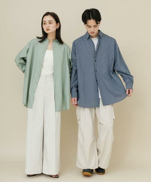 SENSE OF PLACE by URBAN RESEARCH / センスオブプレイス バイ アーバンリサーチ シャツ・ブラウス | 『ユニセックス』ブロードレギュラーカラールーズシャツ | 詳細14