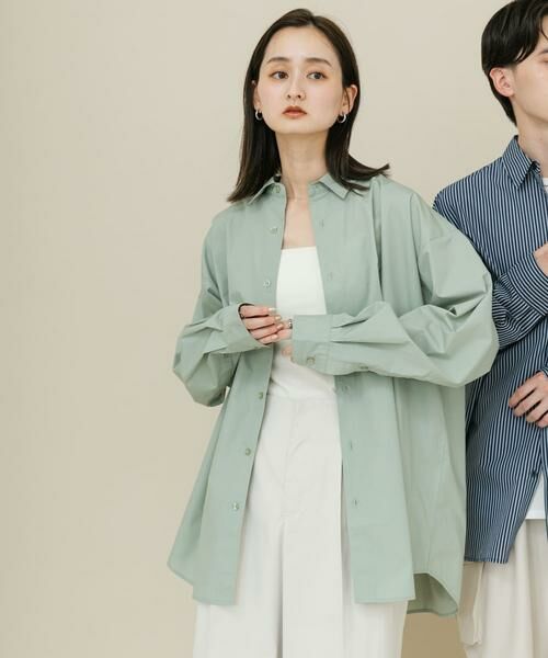 SENSE OF PLACE by URBAN RESEARCH / センスオブプレイス バイ アーバンリサーチ シャツ・ブラウス | 『ユニセックス』ブロードレギュラーカラールーズシャツ | 詳細2