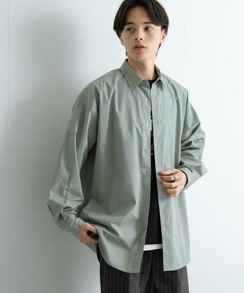SENSE OF PLACE by URBAN RESEARCH / センスオブプレイス バイ アーバンリサーチ シャツ・ブラウス | 『ユニセックス』ブロードレギュラーカラールーズシャツ | 詳細4
