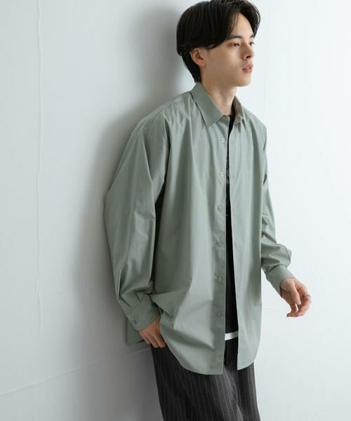 SENSE OF PLACE by URBAN RESEARCH / センスオブプレイス バイ アーバンリサーチ シャツ・ブラウス | 『ユニセックス』ブロードレギュラーカラールーズシャツ | 詳細6