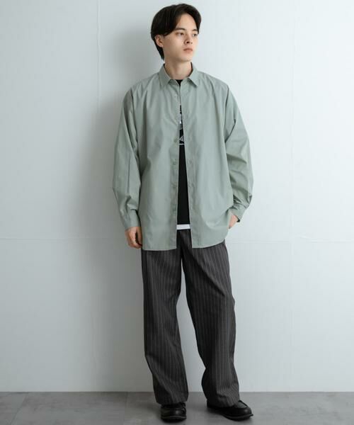 SENSE OF PLACE by URBAN RESEARCH / センスオブプレイス バイ アーバンリサーチ シャツ・ブラウス | 『ユニセックス』ブロードレギュラーカラールーズシャツ | 詳細7