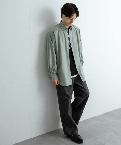 SENSE OF PLACE by URBAN RESEARCH / センスオブプレイス バイ アーバンリサーチ シャツ・ブラウス | 『ユニセックス』ブロードレギュラーカラールーズシャツ | 詳細9