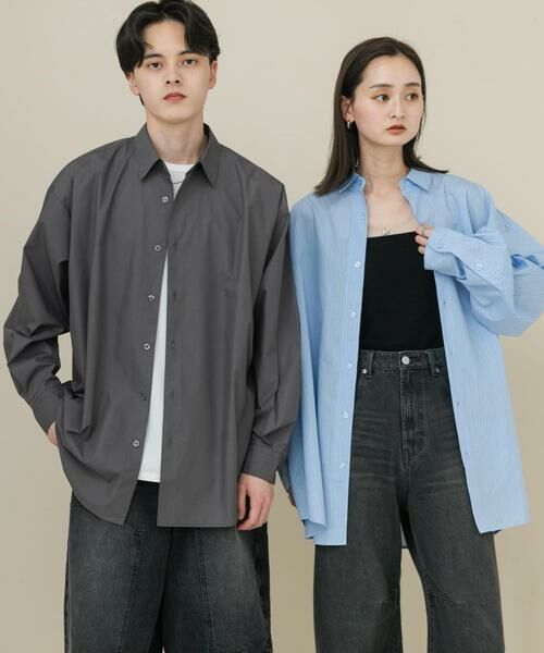 SENSE OF PLACE by URBAN RESEARCH / センスオブプレイス バイ アーバンリサーチ シャツ・ブラウス | 『ユニセックス』ブロードレギュラーカラールーズシャツ | 詳細26