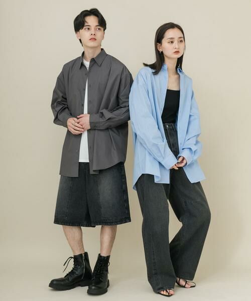 SENSE OF PLACE by URBAN RESEARCH / センスオブプレイス バイ アーバンリサーチ シャツ・ブラウス | 『ユニセックス』ブロードレギュラーカラールーズシャツ | 詳細27