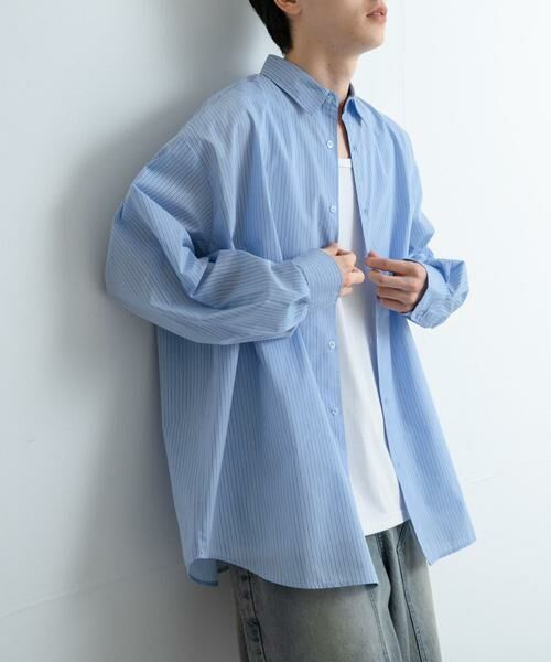 SENSE OF PLACE by URBAN RESEARCH / センスオブプレイス バイ アーバンリサーチ シャツ・ブラウス | 『ユニセックス』ブロードレギュラーカラールーズシャツ | 詳細18