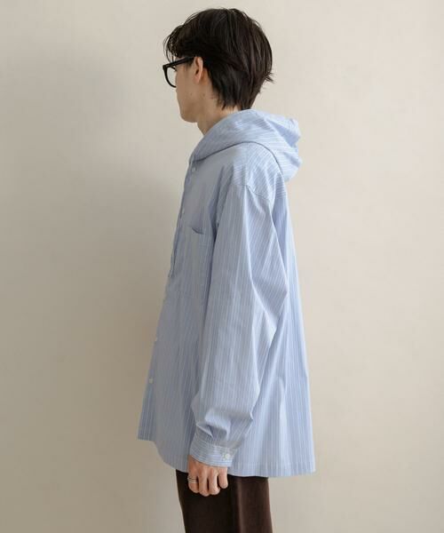 SENSE OF PLACE by URBAN RESEARCH / センスオブプレイス バイ アーバンリサーチ シャツ・ブラウス | ストライプフーディールーズシャツ | 詳細12