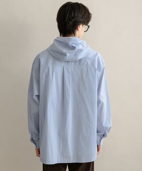 SENSE OF PLACE by URBAN RESEARCH / センスオブプレイス バイ アーバンリサーチ シャツ・ブラウス | ストライプフーディールーズシャツ | 詳細13