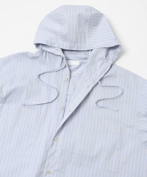 SENSE OF PLACE by URBAN RESEARCH / センスオブプレイス バイ アーバンリサーチ シャツ・ブラウス | ストライプフーディールーズシャツ | 詳細15
