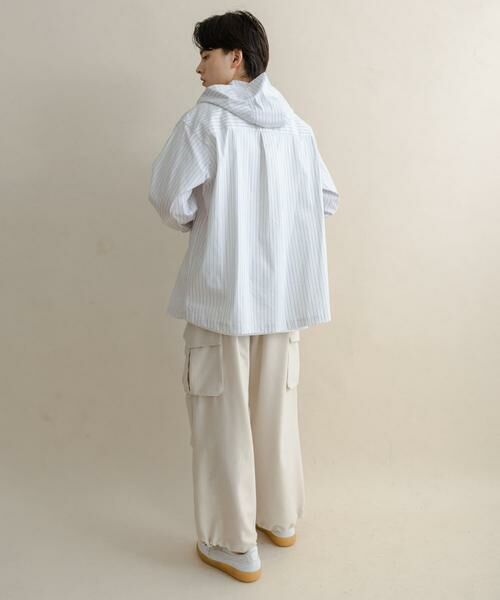 SENSE OF PLACE by URBAN RESEARCH / センスオブプレイス バイ アーバンリサーチ シャツ・ブラウス | ストライプフーディールーズシャツ | 詳細27