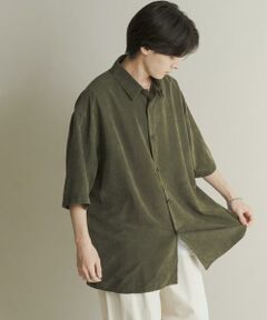 SENSE OF PLACE by URBAN RESEARCH / センスオブプレイス バイ アーバンリサーチ シャツ・ブラウス | エクストラルーズピーチサテンショートスリーブシャツ