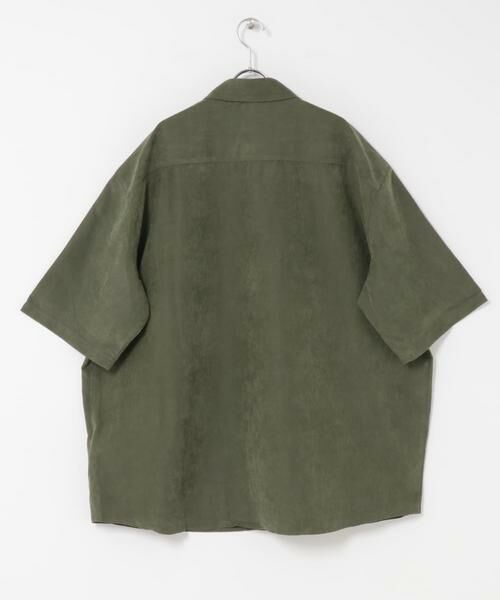 SENSE OF PLACE by URBAN RESEARCH / センスオブプレイス バイ アーバンリサーチ シャツ・ブラウス | エクストラルーズピーチサテンショートスリーブシャツ | 詳細8