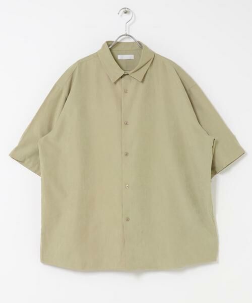 SENSE OF PLACE by URBAN RESEARCH / センスオブプレイス バイ アーバンリサーチ シャツ・ブラウス | エクストラルーズピーチサテンショートスリーブシャツ | 詳細28