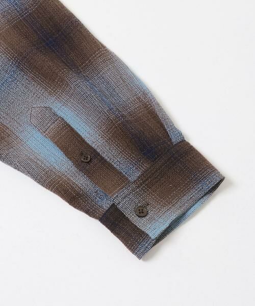 SENSE OF PLACE by URBAN RESEARCH / センスオブプレイス バイ アーバンリサーチ シャツ・ブラウス | オンブレーチェックレギュラーカラーシャツ | 詳細8