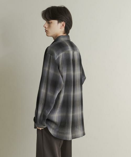 SENSE OF PLACE by URBAN RESEARCH / センスオブプレイス バイ アーバンリサーチ シャツ・ブラウス | オンブレーチェックレギュラーカラーシャツ | 詳細12
