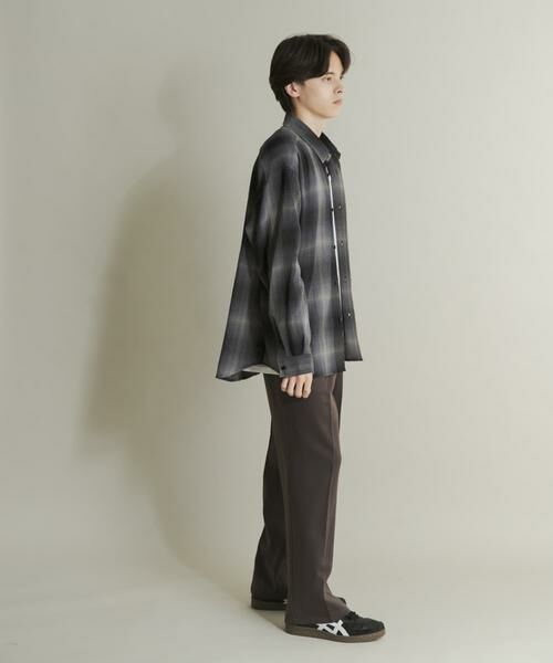 SENSE OF PLACE by URBAN RESEARCH / センスオブプレイス バイ アーバンリサーチ シャツ・ブラウス | オンブレーチェックレギュラーカラーシャツ | 詳細16