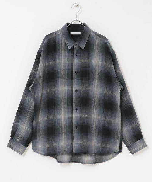 SENSE OF PLACE by URBAN RESEARCH / センスオブプレイス バイ アーバンリサーチ シャツ・ブラウス | オンブレーチェックレギュラーカラーシャツ | 詳細17