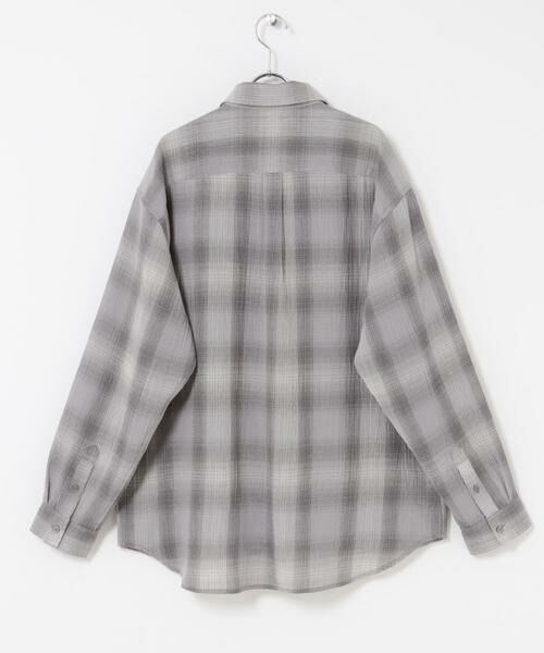 SENSE OF PLACE by URBAN RESEARCH / センスオブプレイス バイ アーバンリサーチ シャツ・ブラウス | オンブレーチェックレギュラーカラーシャツ | 詳細28