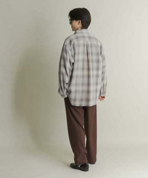 SENSE OF PLACE by URBAN RESEARCH / センスオブプレイス バイ アーバンリサーチ シャツ・ブラウス | オンブレーチェックレギュラーカラーシャツ | 詳細25