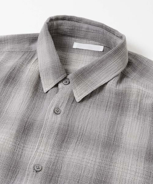 SENSE OF PLACE by URBAN RESEARCH / センスオブプレイス バイ アーバンリサーチ シャツ・ブラウス | オンブレーチェックレギュラーカラーシャツ | 詳細27