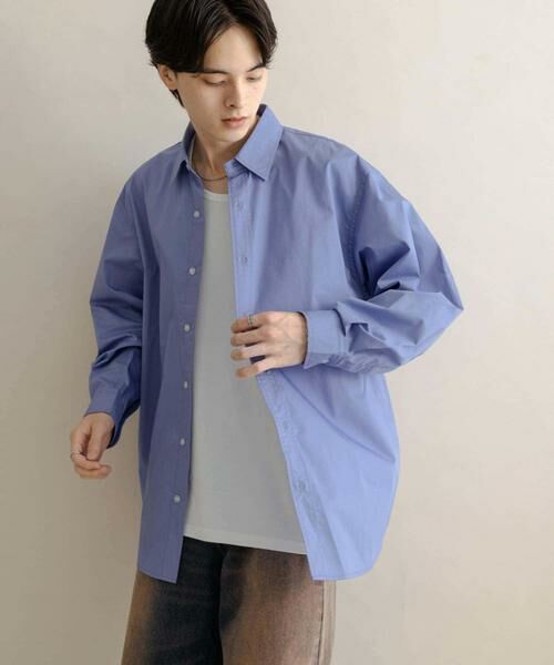 SENSE OF PLACE by URBAN RESEARCH / センスオブプレイス バイ アーバンリサーチ シャツ・ブラウス | 『WEB/一部店舗限定』コンフォートレギュラーカラーシャツ | 詳細4