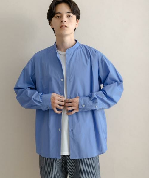 SENSE OF PLACE by URBAN RESEARCH / センスオブプレイス バイ アーバンリサーチ シャツ・ブラウス | 『WEB限定』コンフォートバンドカラーシャツ | 詳細2