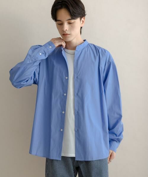 SENSE OF PLACE by URBAN RESEARCH / センスオブプレイス バイ アーバンリサーチ シャツ・ブラウス | 『WEB限定』コンフォートバンドカラーシャツ | 詳細3