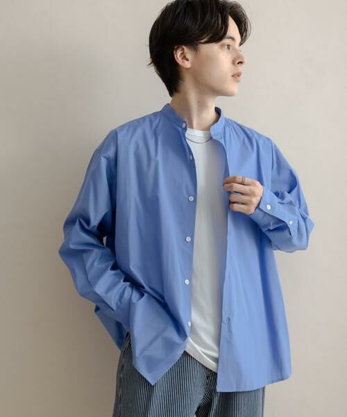 SENSE OF PLACE by URBAN RESEARCH / センスオブプレイス バイ アーバンリサーチ シャツ・ブラウス | 『WEB限定』コンフォートバンドカラーシャツ | 詳細6