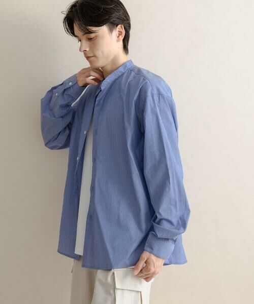 SENSE OF PLACE by URBAN RESEARCH / センスオブプレイス バイ アーバンリサーチ シャツ・ブラウス | 『WEB限定』コンフォートバンドカラーシャツ | 詳細25