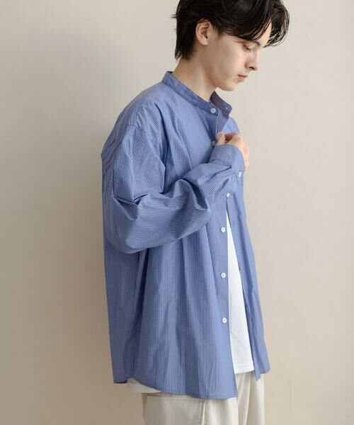 SENSE OF PLACE by URBAN RESEARCH / センスオブプレイス バイ アーバンリサーチ シャツ・ブラウス | 『WEB限定』コンフォートバンドカラーシャツ | 詳細26