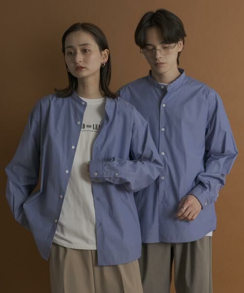 SENSE OF PLACE by URBAN RESEARCH / センスオブプレイス バイ アーバンリサーチ シャツ・ブラウス | 『WEB限定』コンフォートバンドカラーシャツ | 詳細17