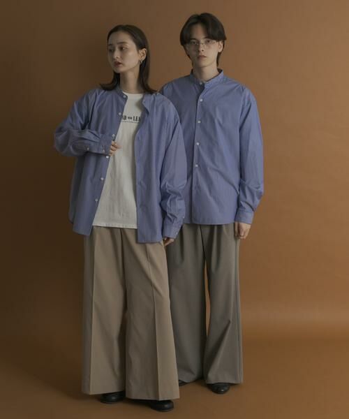 SENSE OF PLACE by URBAN RESEARCH / センスオブプレイス バイ アーバンリサーチ シャツ・ブラウス | 『WEB限定』コンフォートバンドカラーシャツ | 詳細19