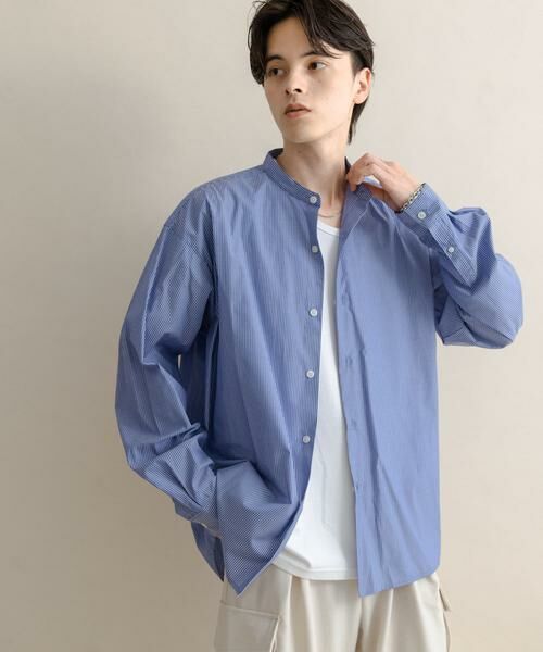 SENSE OF PLACE by URBAN RESEARCH / センスオブプレイス バイ アーバンリサーチ シャツ・ブラウス | 『WEB限定』コンフォートバンドカラーシャツ | 詳細21