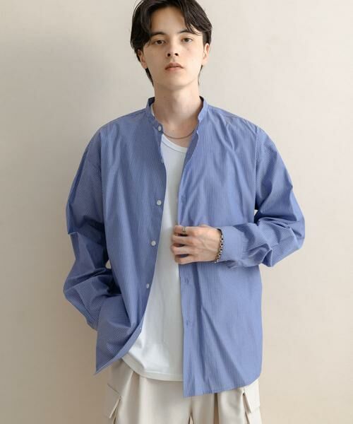 SENSE OF PLACE by URBAN RESEARCH / センスオブプレイス バイ アーバンリサーチ シャツ・ブラウス | 『WEB限定』コンフォートバンドカラーシャツ | 詳細22