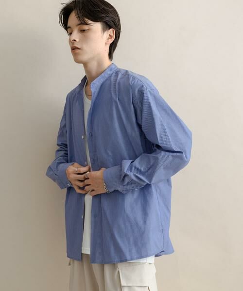 SENSE OF PLACE by URBAN RESEARCH / センスオブプレイス バイ アーバンリサーチ シャツ・ブラウス | 『WEB限定』コンフォートバンドカラーシャツ | 詳細23