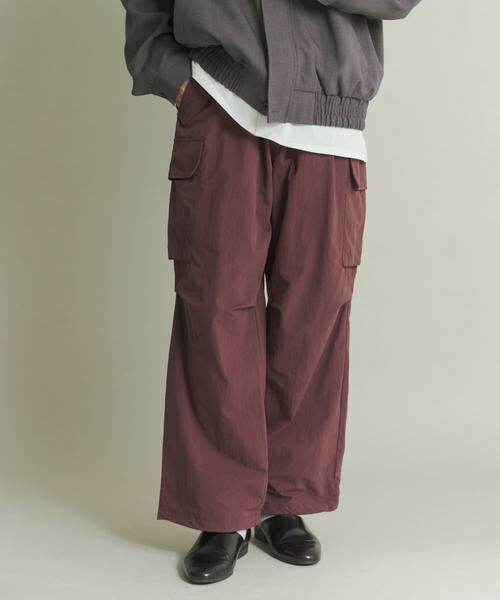 SENSE OF PLACE by URBAN RESEARCH / センスオブプレイス バイ アーバンリサーチ その他パンツ | ユーティリティーカーゴワイドパンツ | 詳細1