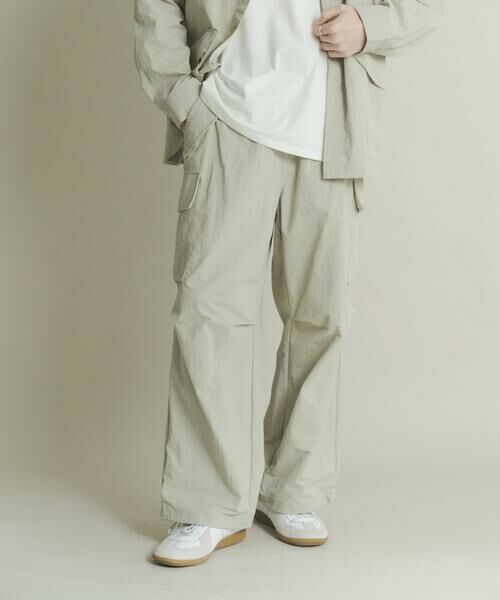 SENSE OF PLACE by URBAN RESEARCH / センスオブプレイス バイ アーバンリサーチ その他パンツ | ユーティリティーカーゴワイドパンツ | 詳細24